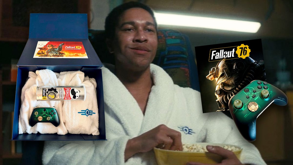 ¡Tenemos  concursazo con #Fallout76 que ni el Supervisor  creería!

Te puedes llevar:

 🎮Mando Xbox Series X (Ed. Pip-Boy)
🛀 Albornoz oficial (el de la serie)
🍟 Pringles Fallout 76
🚀 Juego Fallout 76 (Código Xbox)

Mecánica: 1️⃣ Sigue a @vandalonline y a @Bethesda_ESP 2️⃣ RT