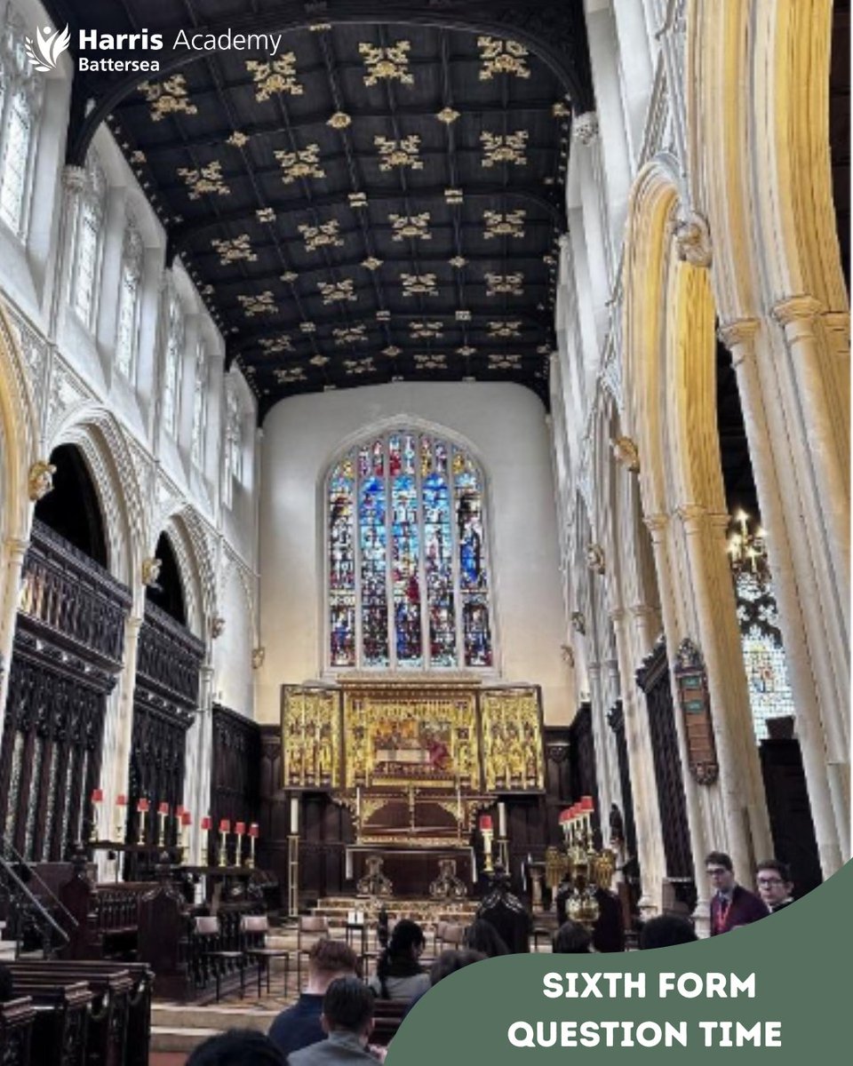 A group of Sixth Form students travelled to Westminster Abbey to participate in a special Question Time event.&nbsp; #politics&nbsp; #questiontime&nbsp; #sixthform&nbsp; #opportunity&nbsp; #habs&nbsp; #trips Image