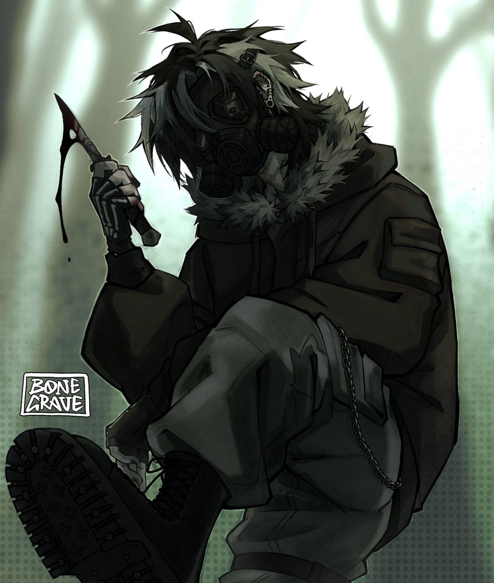 Another null piece, wanted to experiment with render and brushes

#creepypasta #slenderverse #originalcharacter