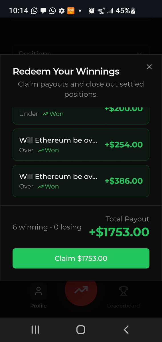 Escober696's tweet photo. DEM It's a good start of the week.... 6 directs wins this morning 💥💥💥 https://t.co/3lKHOKMsNJ
