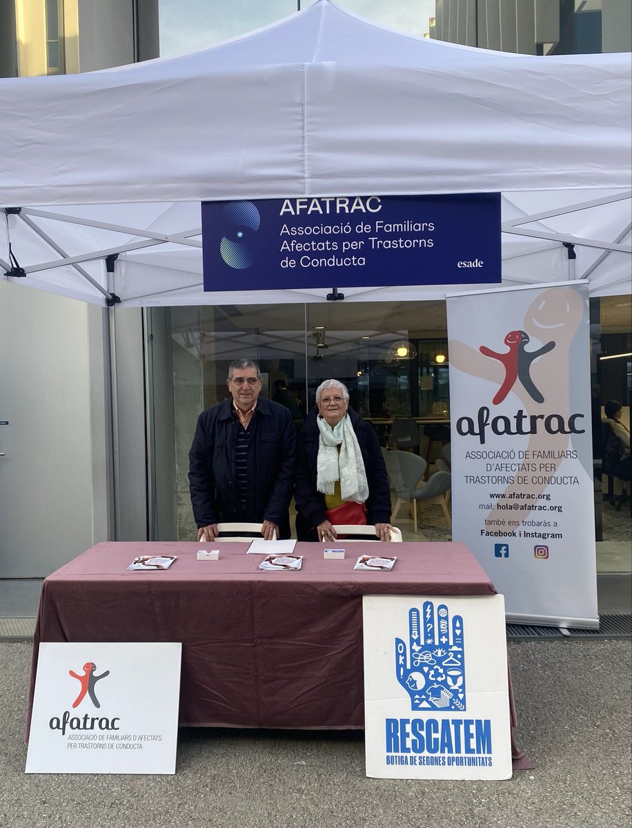 JoanMSala1's tweet photo. Avui @afatrac participem a la jornada organitzada per ESADE @esade d’Aprenentatge i Servei. Moltes gràcies per convidar-nos https://t.co/svVCPOf5mW