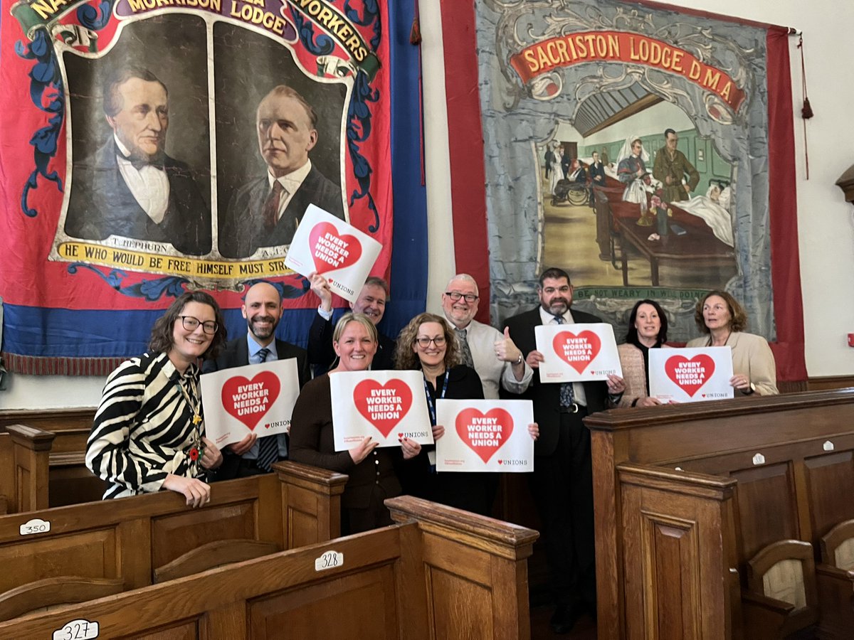 We celebrated <a href="/The_TUC/">Trades Union Congress</a> #HeartUnions week on Friday at our North East Executive meeting held at the historic
<a href="/RedhillsDurham/">Redhills Durham</a> a reminder of the strength in solidarity <a href="/NAHTnews/">NAHT</a>