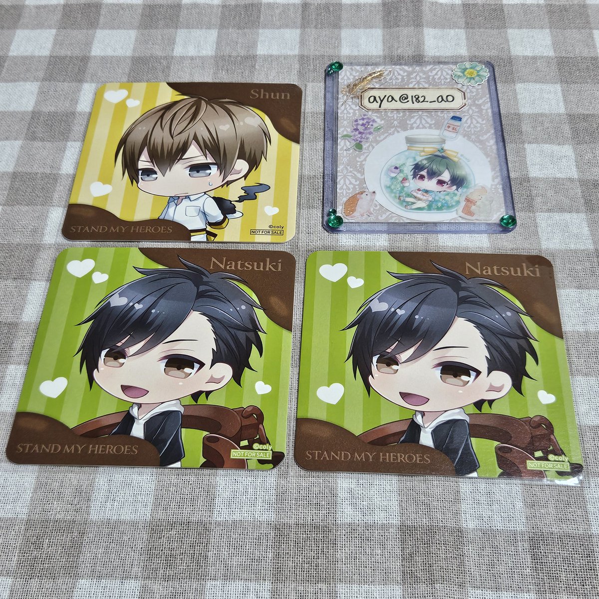 交換』スタンドマイヒーローズ スタマイ コースター エポス抽選