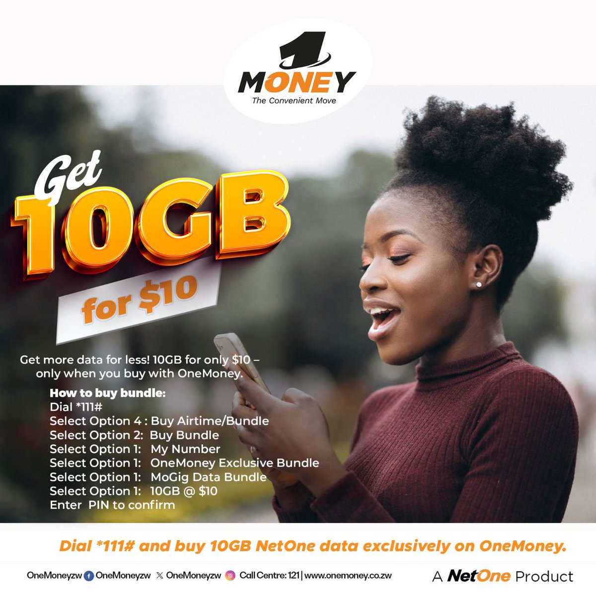 NetOne Cellular tweet media