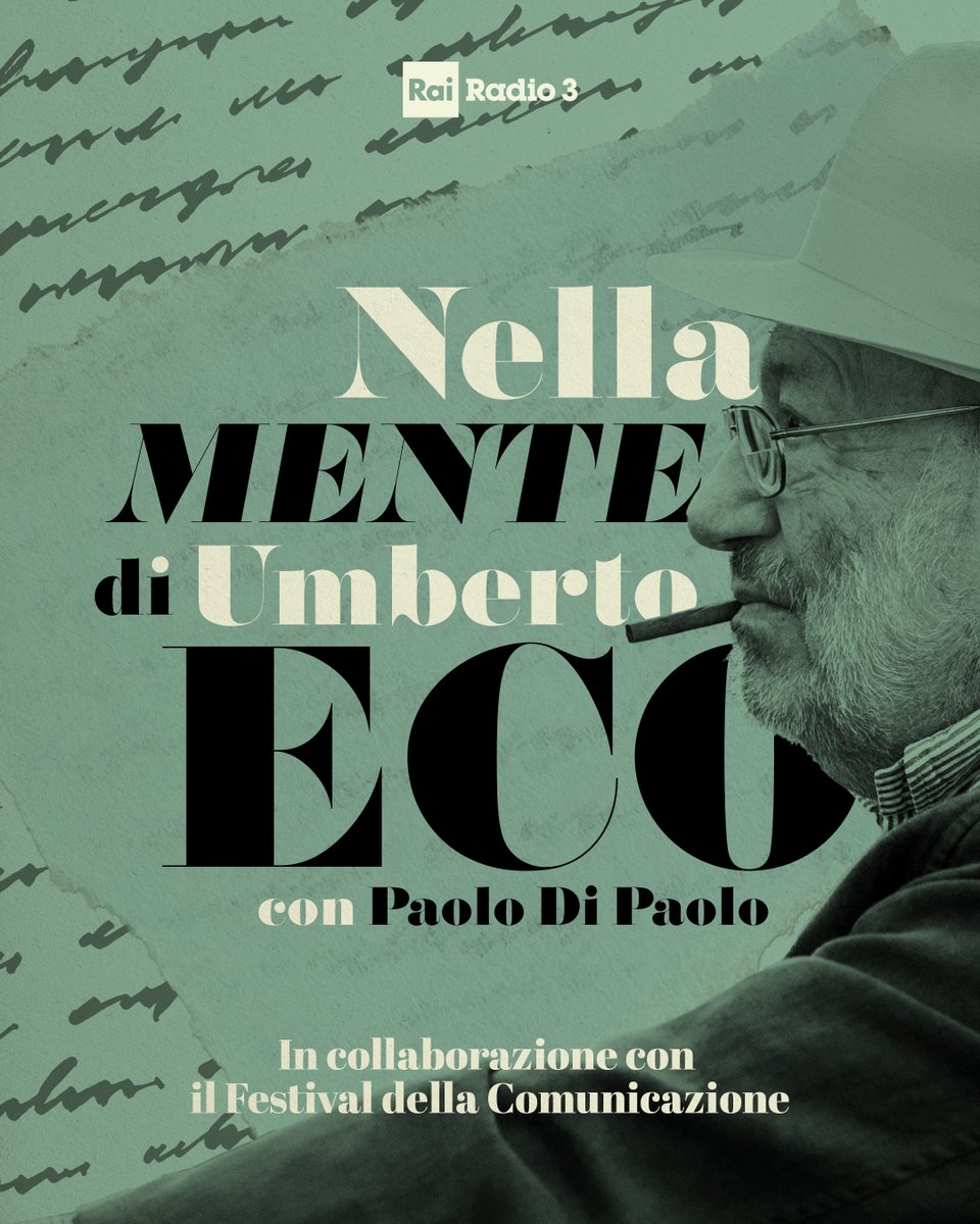 Nella mente di Umberto Eco è un podcast originale di Rai Radio3, in collaborazione con il Festival della Comunicazione, che esplora la figura intellettuale del grande semiologo e scrittore a dieci anni dalla morte. A partire da materiali inediti e rari, dalla sua voce e dal