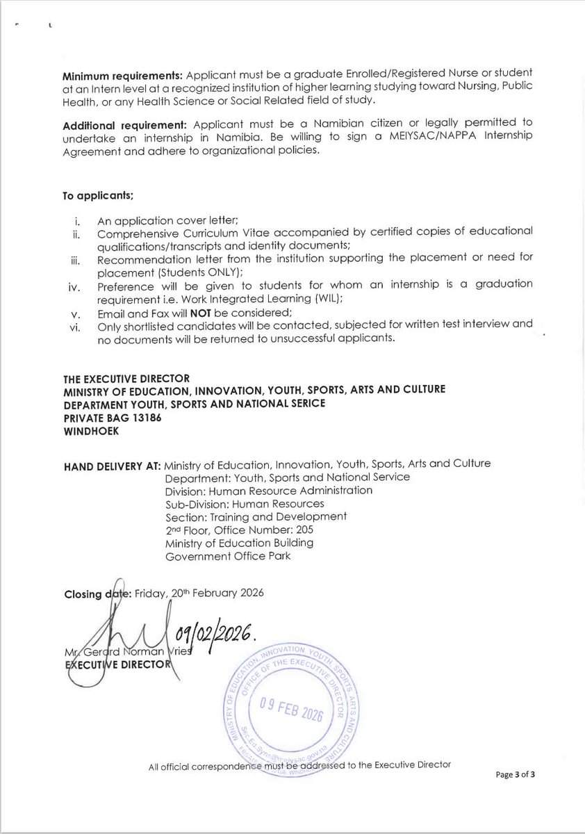 MEIYSAC Namibia Official tweet media