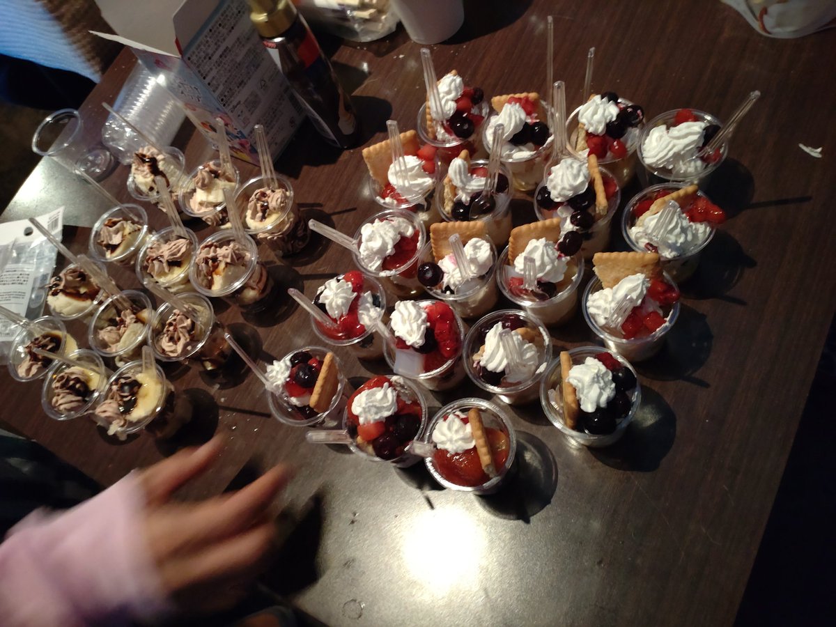 デザートもあった🥰