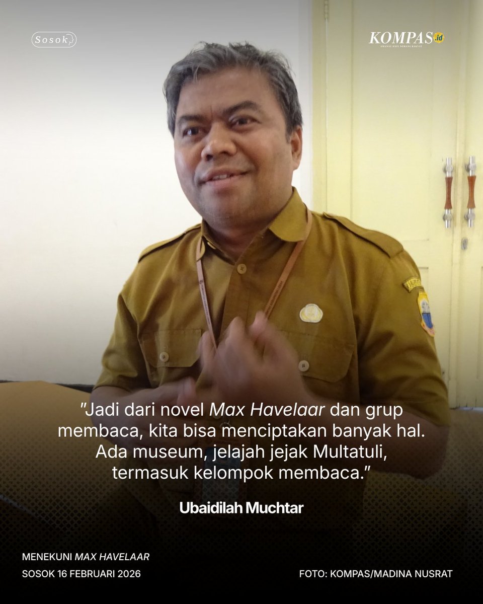 Di tangan Ubaidilah Muchtar, Max Havelaar atau Lelang Kopi Dagang Belanda, novel yang telah melintasi zaman lebih dari satu abad, dihidupkan lewat kelompok baca di pelosok kampung di Lebak, Banten, lebih dari 15 tahun silam. Hingga kini, novel yang mendobrak kolonialisme itu
