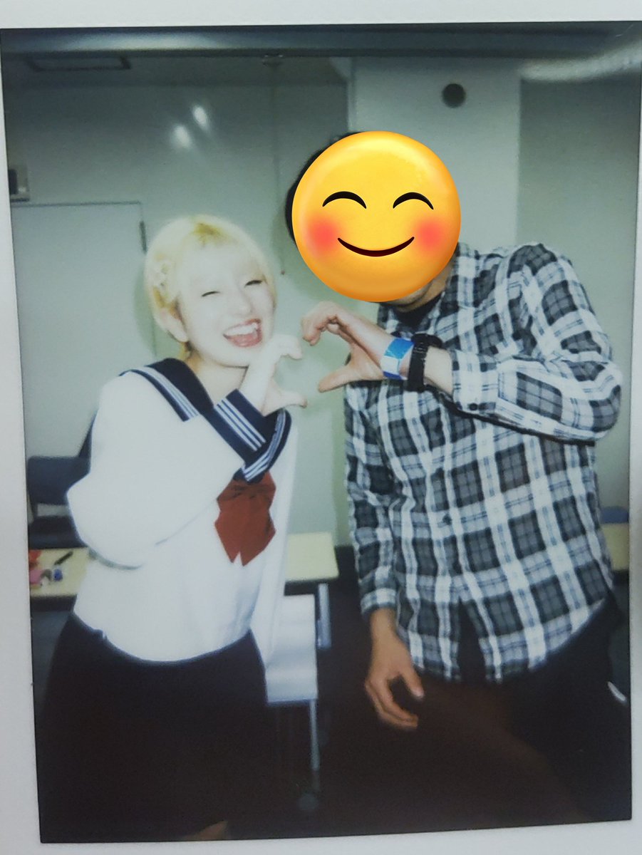 2/14アプガ(仮)チェキあやさちゃん😏 加入してから全然交流した事