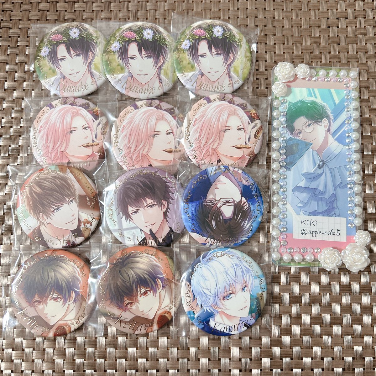 交換】 スタマイ VD 缶バッジ 譲▷関,由井,今大路,渡部,朝霧,槙,カナメ