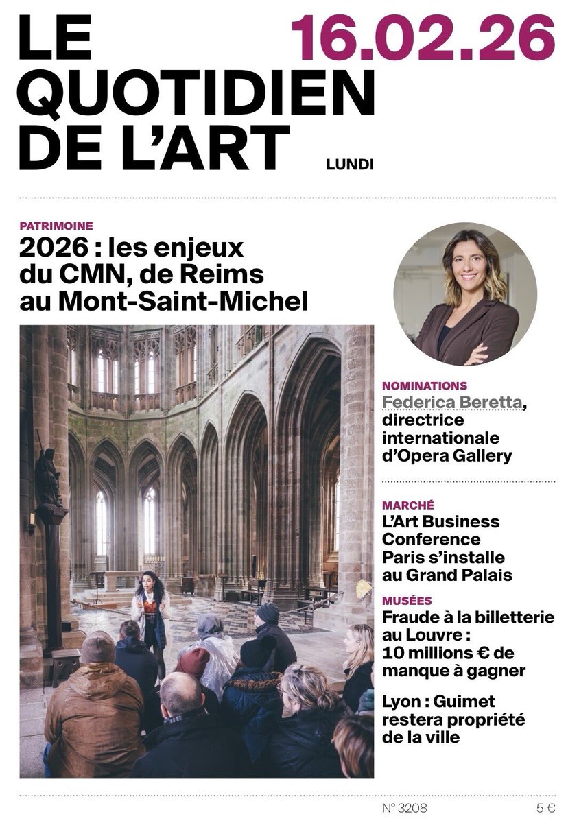 Quotidien de l'Art tweet media