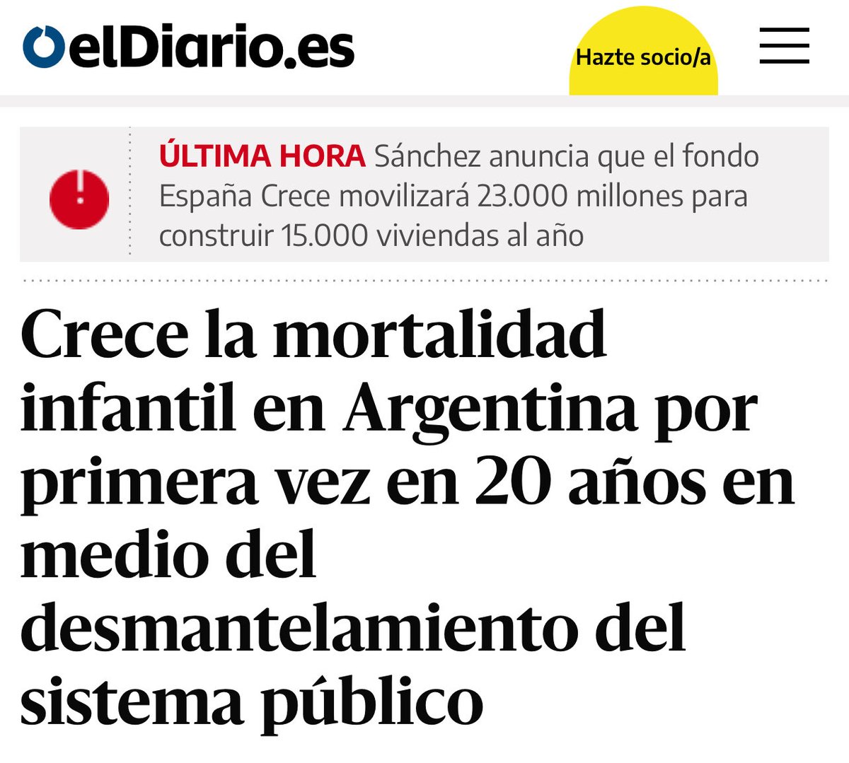 Los argentinos votaron a un tarado.
