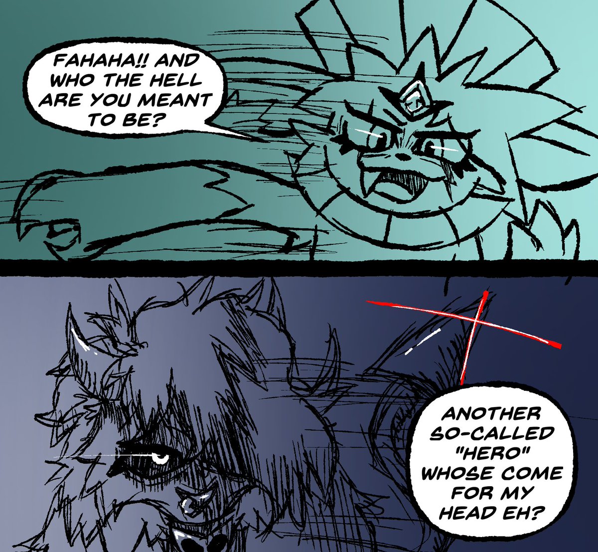 Bro is about to get neg-diffed </3