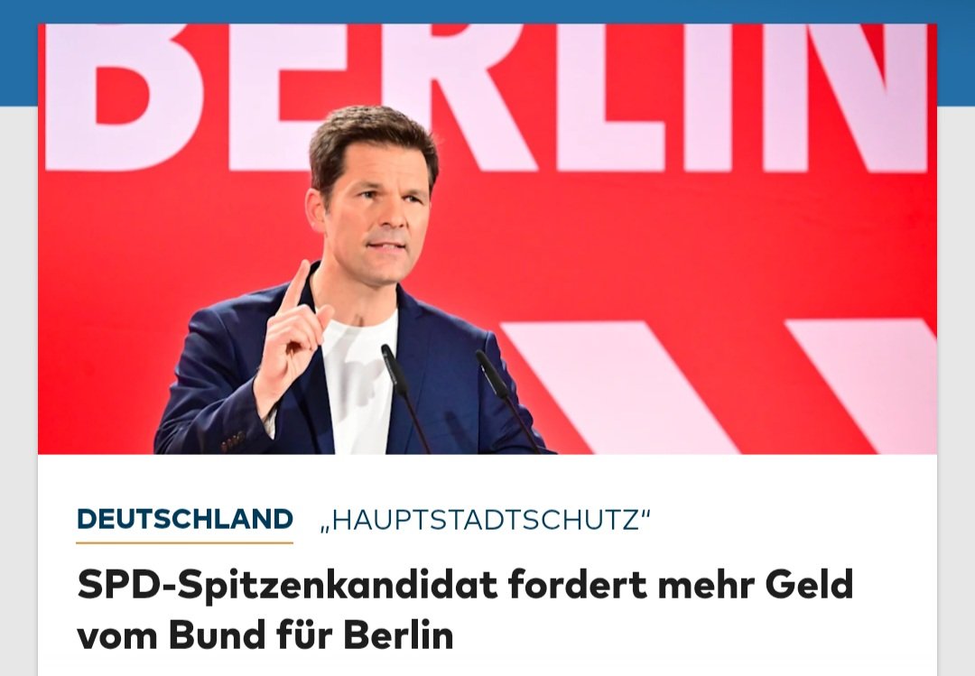 Bitte nicht! Keinen Cent für diese Chaoten. Berlin ist mit Sicherheit die Stadt in Deutschland, die noch im Zeitalter der Mauer mehr Anstand und Lebensqualität beherbergte, als heutzutage. Linksgerichtete Landesregierungen, z.T. CDU-gestützt haben dort bereits Milliarden versenkt