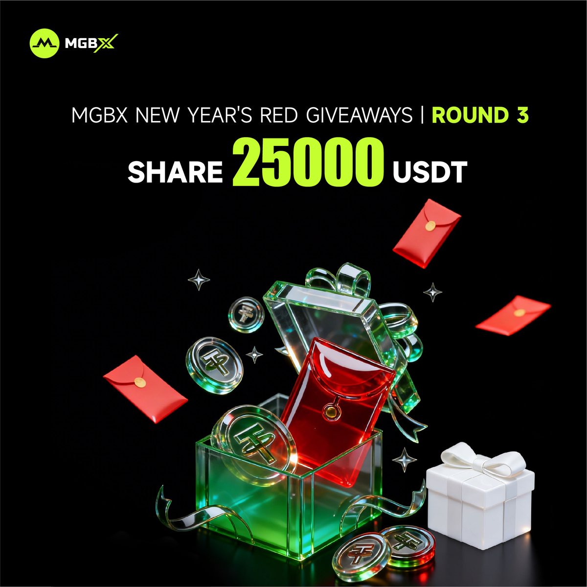 🧧 New Year Cash Giveaway｜100,000 USDT

💰 Airdrop coming soon!
⏰ Round 2 at 18:00 (SGT): 25,000 USDT Giveaway

✨ Stay tuned for surprise~
✉️ Claim link dropped in the comments section below!

More rounds: 22:00 (SGT)

#MGBX #Crypto #Giveaway
