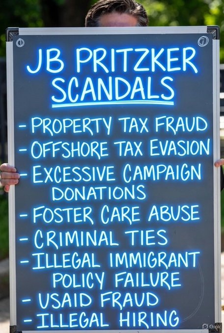 Chicago_Rosie's tweet photo. @GovPritzker So stop acting like one. #CompleteFailure https://t.co/c8NyDumMaa