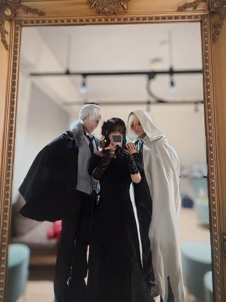 ⚠︎︎自我/創作

 #0215審神者懇親会

伯仲を侍らせていました、審神者です。
うちの子がかわいすぎますෆ⸝⋆
