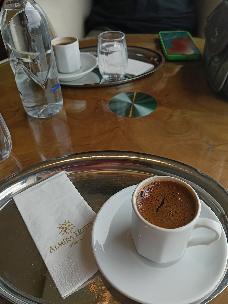 Annemle kahve keyfi...