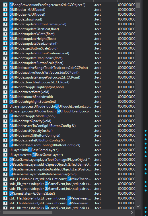 Fun fact about #GeometryDash . In RobTop's eyes it's still called GeometryJump since all endpoints and most methods are prefixed with GJ to this day.