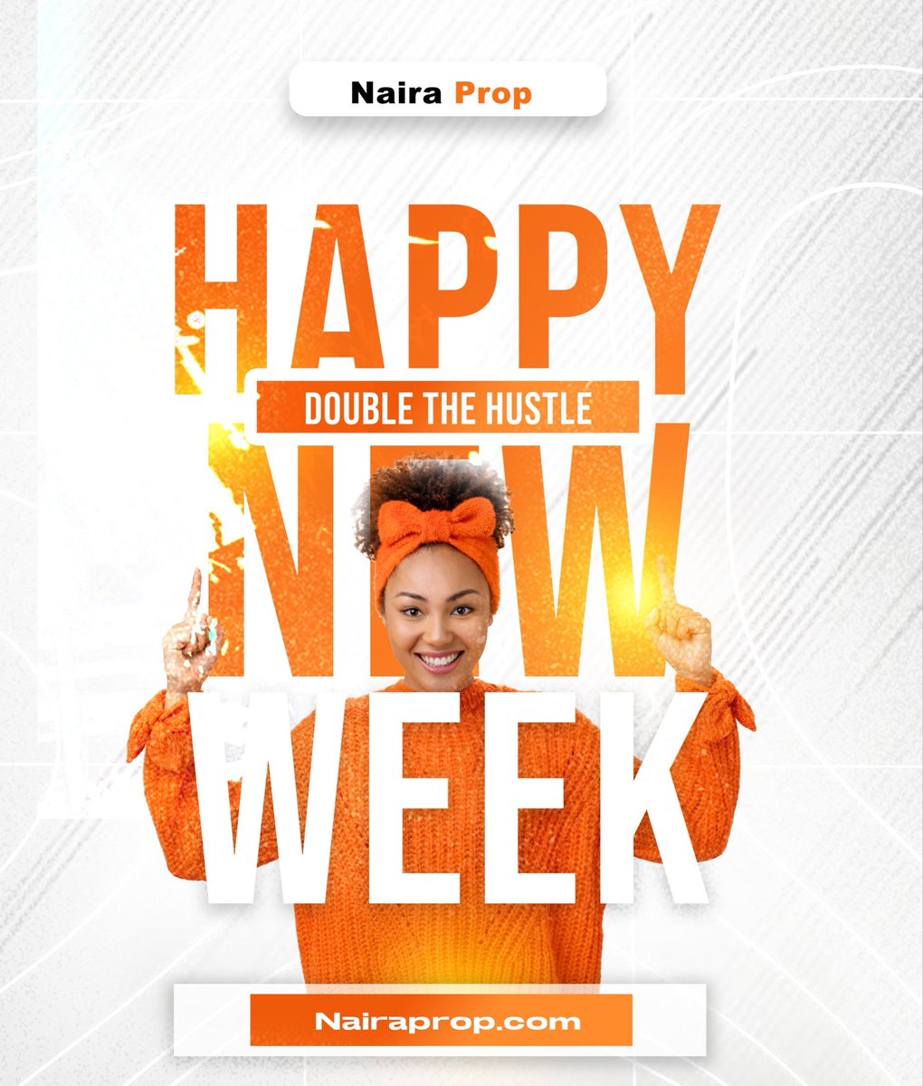 Good morning Traders 
Let’s make this week count 💯
Get an account for only 3,500 NGN
nairaprop.com