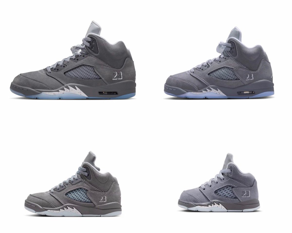 Nike Air Jordan 5 Retro “Wolf Grey”が国内2月28日（土）9:00 より 
