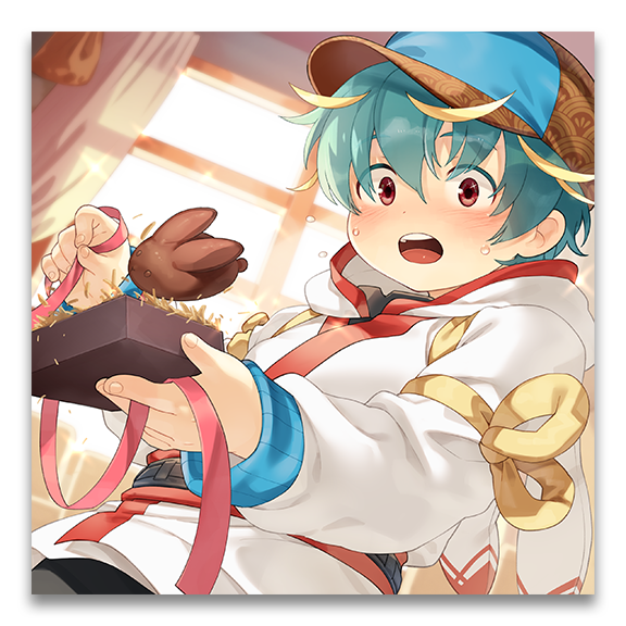 【限定魂守「もじもじウサギショコラ」】

「あっ、ああ主様っ！？　み、みみ、見てたんですかぁ！？　恥ずかしいです……っ」

イラストレーター：大地巧太（<a href="/nikubo/">ふぇちょｪろ太</a>）
 #魂これ