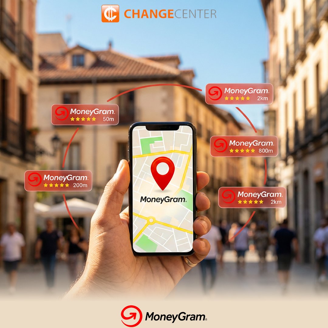 ChangeCenter91's tweet photo. ¿Necesitas enviar dinero y no sabes dónde hacerlo? 💸
Con MoneyGram, siempre hay agentes cerca de ti. Rápido, seguro y de confianza.
📍 Encuentra tu agente más cercano aquí: https://t.co/QAIqP3Vk26

#ChangeCenter #MoneyGram #EnviarDinero#Remesas #cercadeti #finanzaspersonales https://t.co/we5CQkOB30