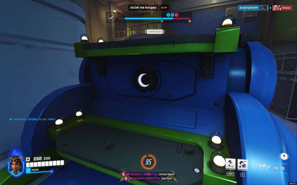 i love parisios payload like look at this thing...why is it looking at me like that