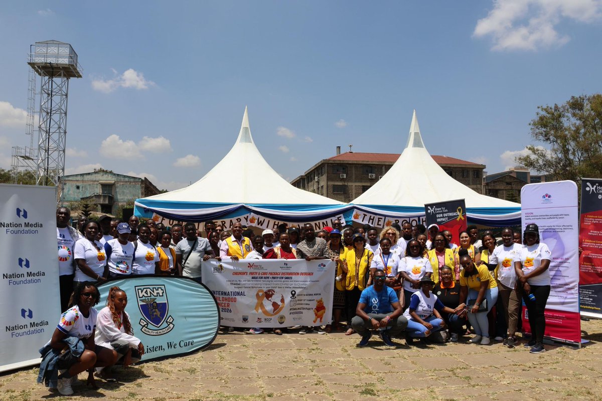 kenconetwork's tweet photo. #ICCD2026 commemoration event at @KNH_hospital
#ChildhoodCancerAwareness
#ChallengeToChange
#DemonstratingImpact
@hope4cancerkid @CancerProgramKE @NationAfrica @NCIKenya https://t.co/y0jDYWLnYc