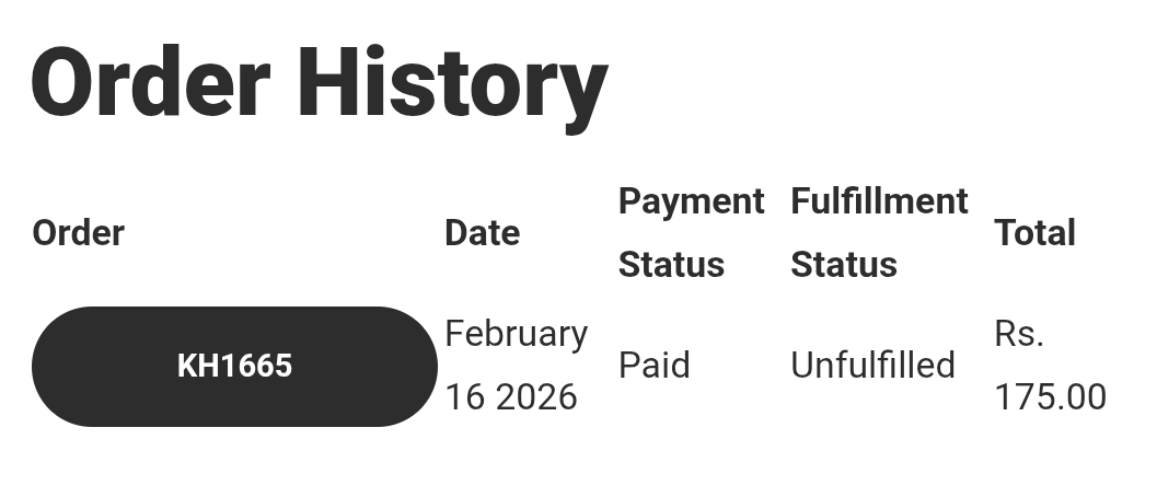 Ashoksh11499's tweet photo. @kakahalwaiindia I placed order KH1665 on your website on Feb 16, 2026,9:45AM. It’s still unfulfilled. I have already paid ₹175. Please deliver today and update status urgently. #KakaHalwai #OrderDelay https://t.co/CNTy08kYYD