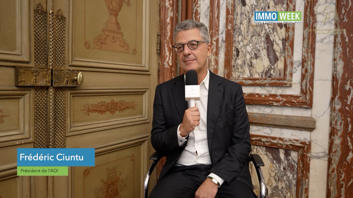 immoweek's tweet photo. Pdt de l'ADI, Frédéric Ciuntu est au micro d'Immoweek. Il analyse les mutations du marché tertiaire comme le retour au bureau, la transformation des espaces de travail et évoque des travaux que l'ADI va réaliser dès cette année.
>> https://t.co/0GU6bcIsGd https://t.co/LMKs38A1WK