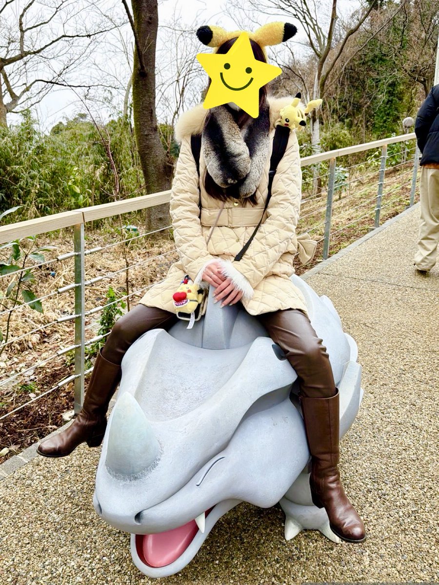 行ってきたポケパークカントー🥰🥰 まさかピカチュウのカチューシャを