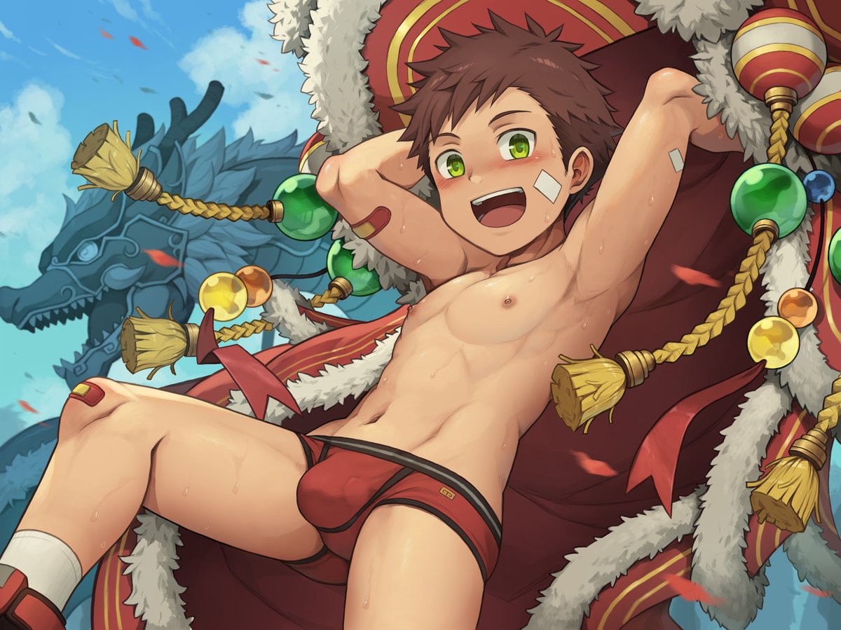 DungeonDai's tweet photo. 新年明けましておめでとうございます🧧 https://t.co/usplbugKJG