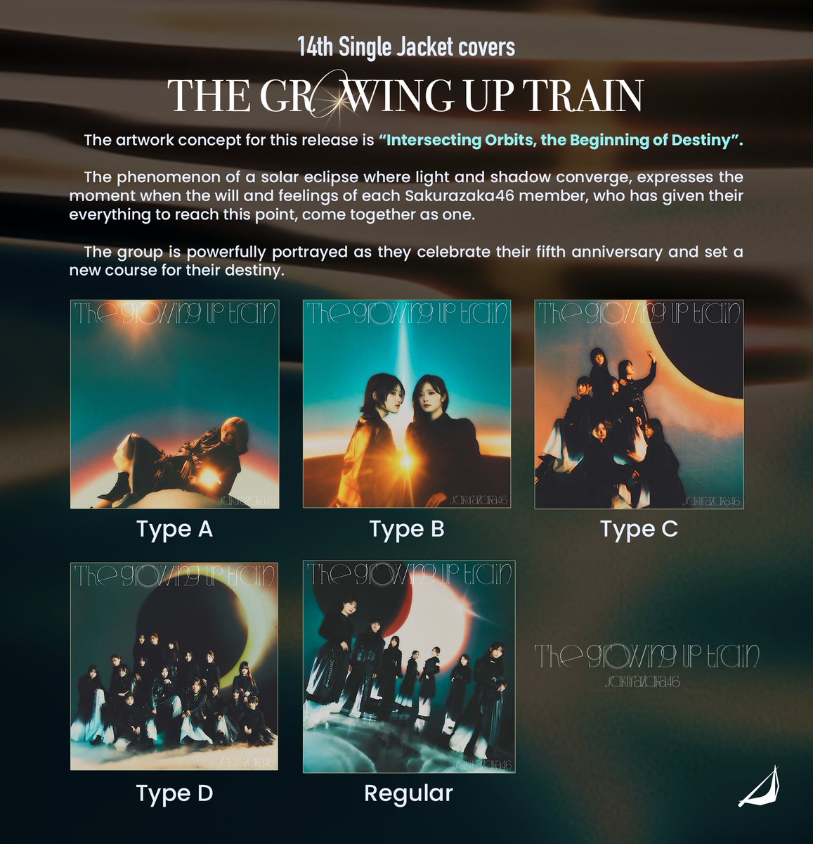 [14th Single News]

The jacket covers for #Sakurazaka46's 14th Single "The growing up train" have been revealed!

Check them out here: sakurazaka46.com/s/s46/news/det…

#櫻坂46_TGUT
#櫻坂46