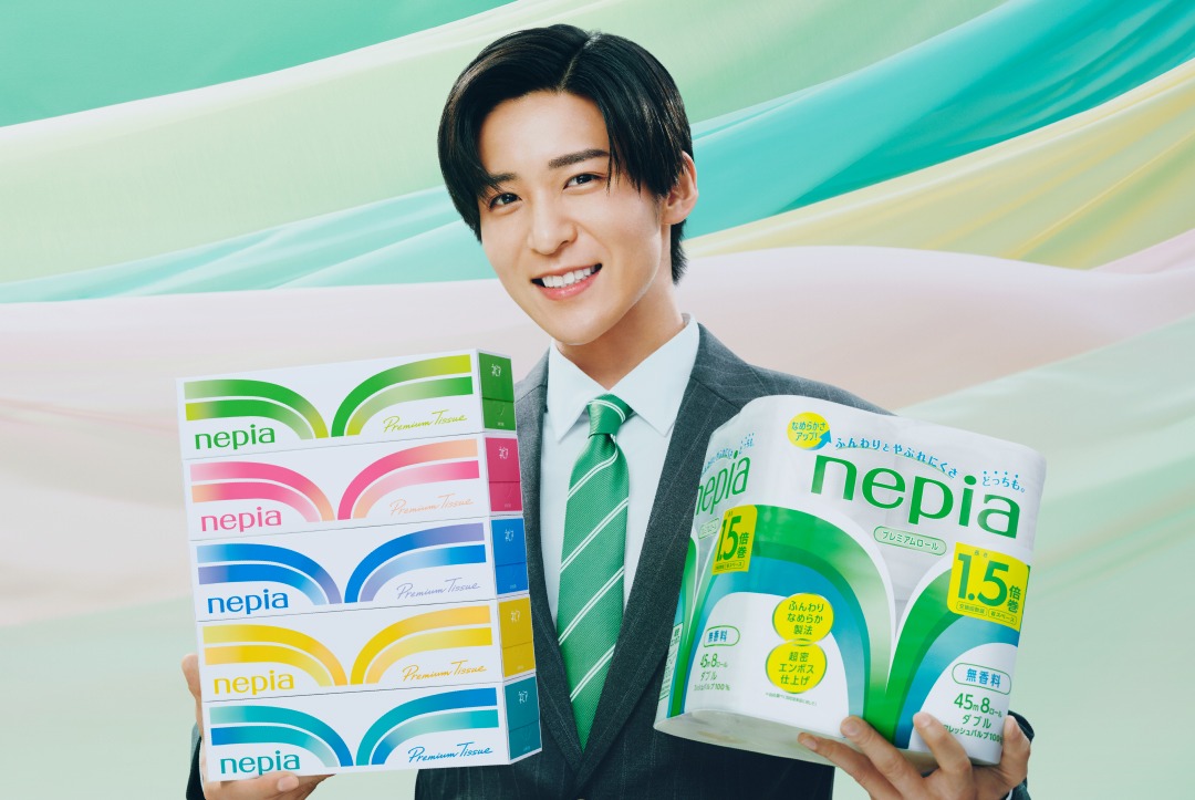 目黒蓮さん お誕生日おめでとうございます！ 今日2/16は ネピア営業