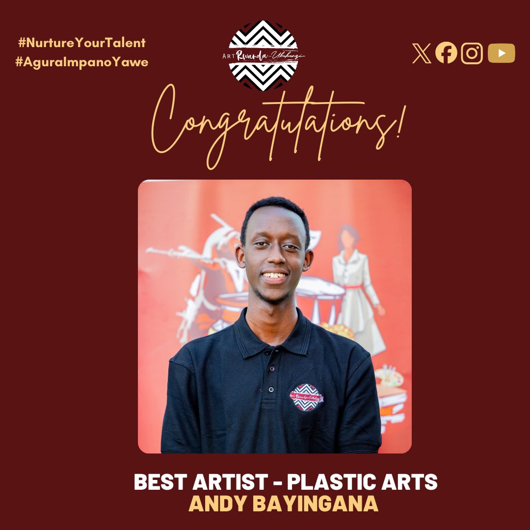 ubuhanziRw's tweet photo. Still celebrating. Still applauding. 

Congratulations again to our outstanding Cohort 3 winners and top artists.
Your talent and passion reflect the bright future of Rwanda’s creative industry. The journey is just beginning!
#NurtureYourTalent https://t.co/UHKyDfugmB