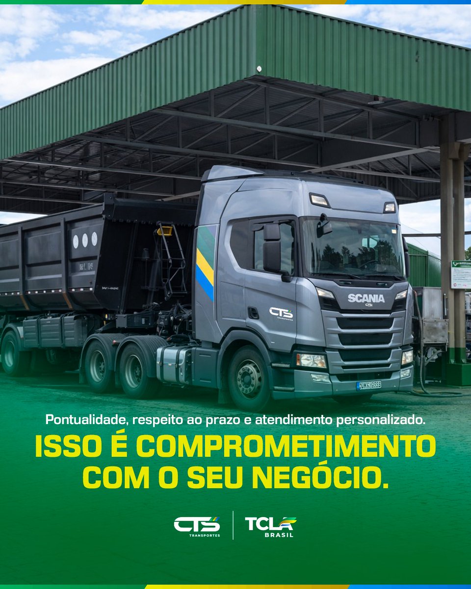 ctstransportes's tweet image. Na CTS Transportes, sabemos que a confiança dos nossos clientes vem do nosso compromisso com a pontualidade e o respeito aos prazos. 

Comprometimento é ir além do transporte e agregar valor ao seu negócio.

#tclabrasil #transporteeficiente #comprometimento