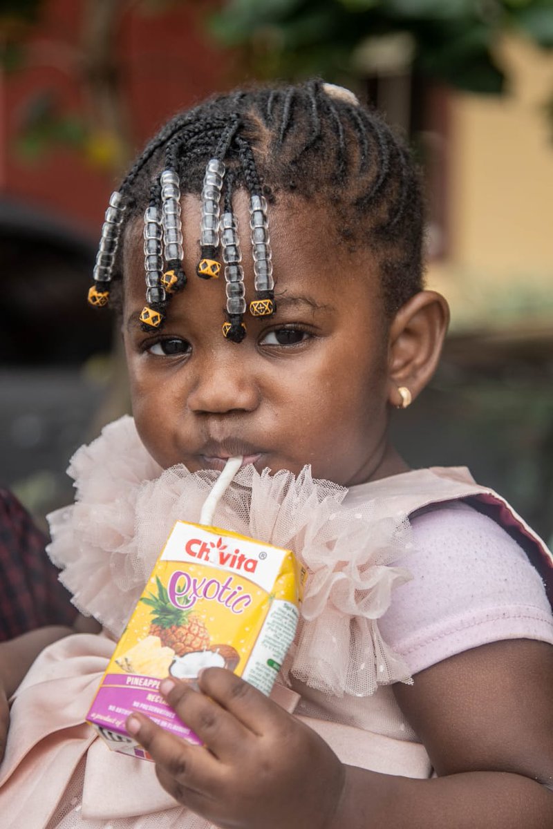 My beautiful princess... Oluwadamilola. 
#Chivita