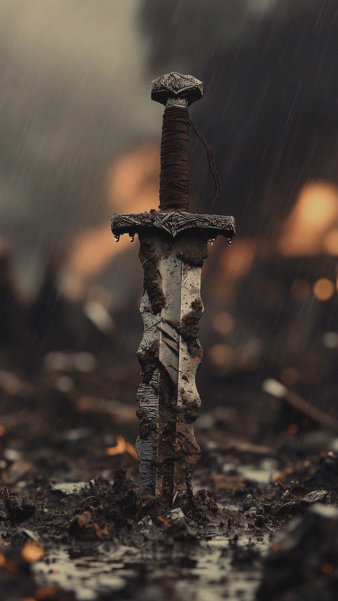 KOValthorne's tweet image. Grok imagine 💫⚔️ #knight #FantasyArt #sword