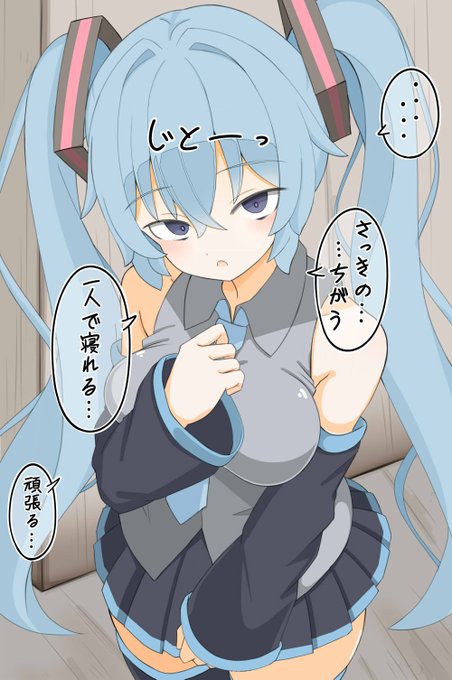 売れ残っていたミクさんとの帰り道 