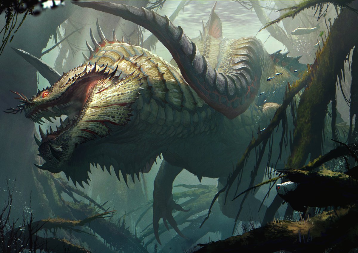 #やじるのえ
#Creature_Art
#Monster_Art
できました。
１枚描くごとに課題がたくさん見つかる