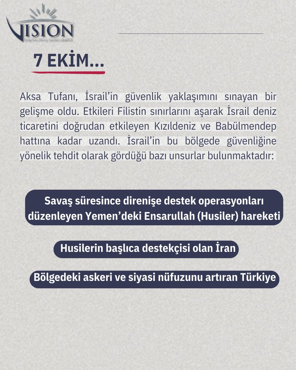 Vizyon Siyasi Kalkınma Merkezi tweet media