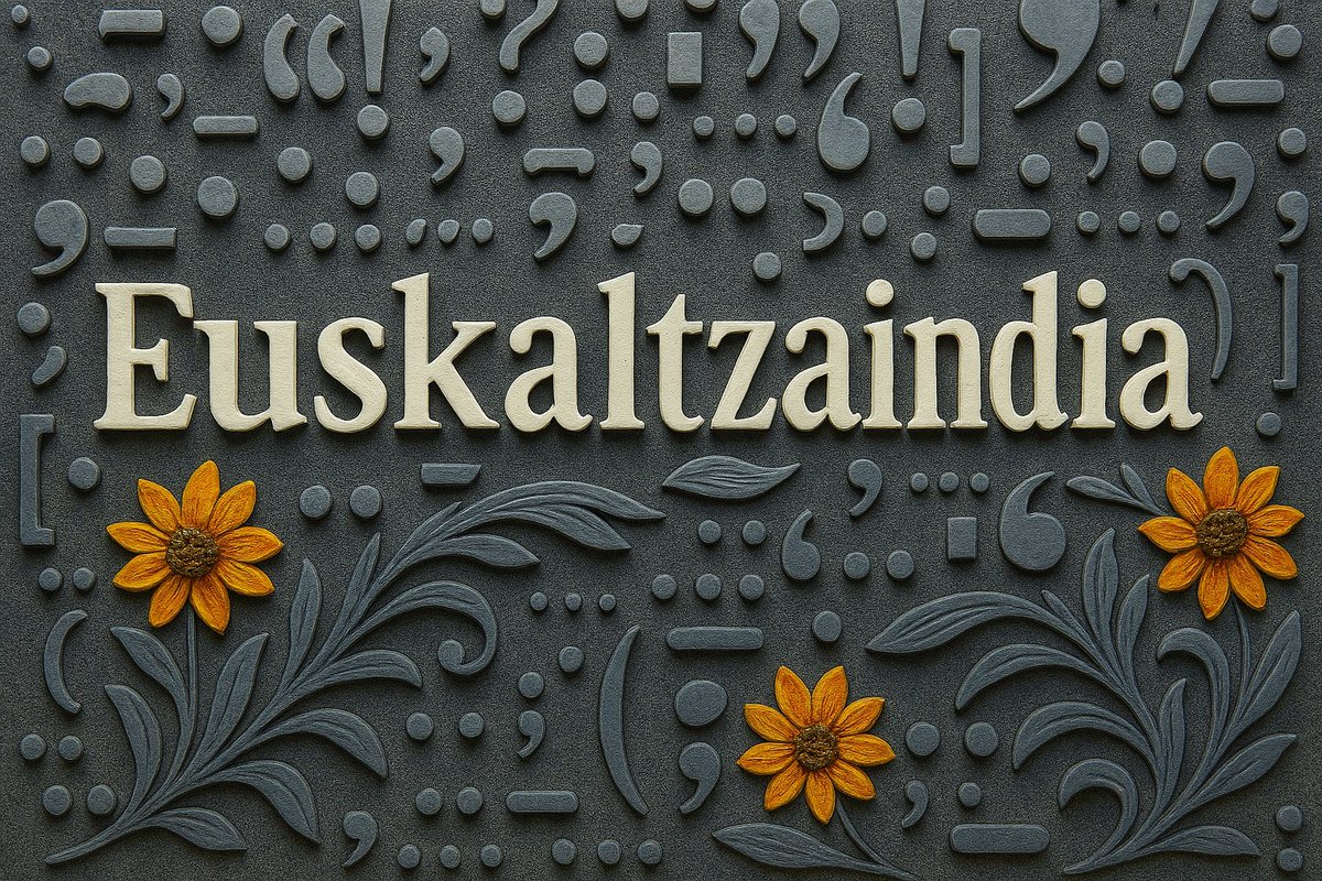 ‼️Ortografia-markei buruzko jarraibideak plazaratu ditu Euskaltzaindiak: labur.eus/9zxyfsbl
👉Ortografia-markak Euskara Batuaren Ortotipografia (EBO) egitasmoko bosgarren atala da.
- Arau gisa argitaratzen bada ere, ulertu behar da kontsulta-obra dela.
#arauak #EBO