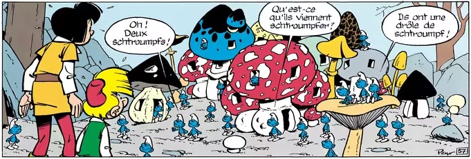 Beile_fr's tweet photo. Peyo, "La Flûte à six schtroumpfs" (1960).
Bonne semaine ! #BD https://t.co/LPOVRymIiN