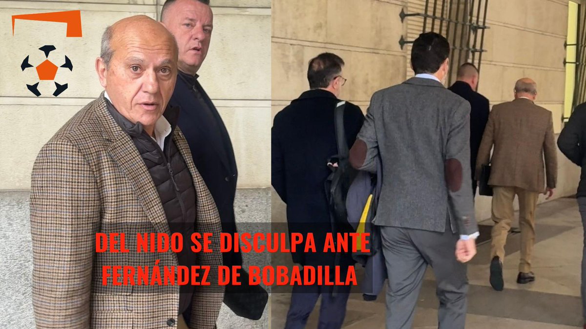 🔴 𝐏𝐑𝐈𝐌𝐄𝐑 𝐅𝐈𝐑𝐌𝐀𝐃𝐎 𝐃𝐄 𝐏𝐀𝐙

👨‍⚖️ Del Nido Benavente, a la salida del juzgado, tras mostrar su arrepentimiento a Fernández de Bobadilla por sus actos en el derbi

✍️ <a href="/lunalejandr0/">Alejandro Luna</a> 

🔗 Noticia completa e imágenes inéditas: ow.ly/8KR950YguVv