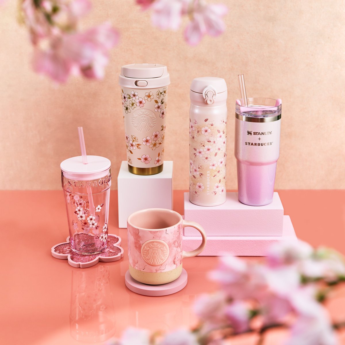 スタバ新作グッズ】 毎年大人気の桜グッズが登場 🌸2/18(水)から発売