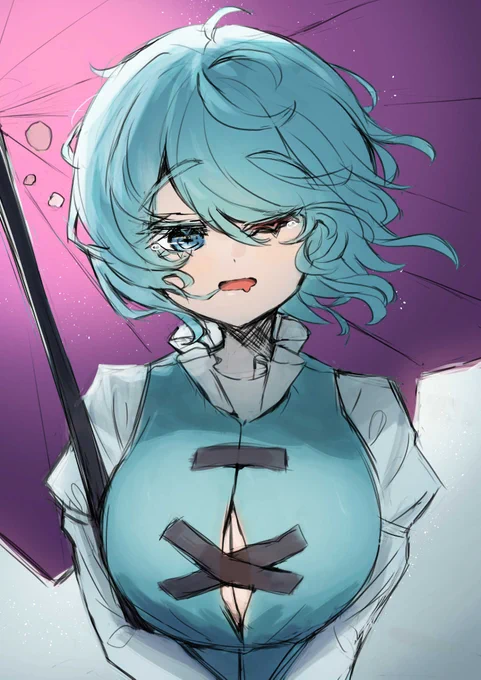 眠たい小傘ちゃん #東方 #東方Project