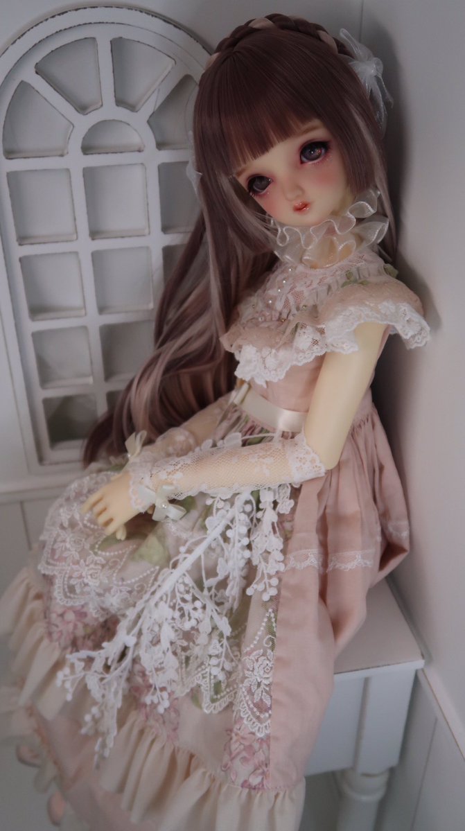 オーダーさせていただいた👗 実物も可愛すぎます✨✨ #lacrimosaDress