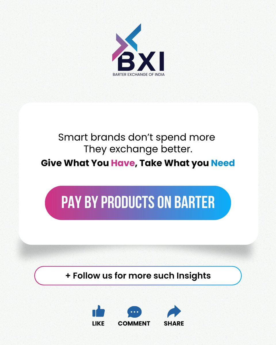 Empty rooms → Real value.
₹40+ Lakhs saved through smart barter.

#SmartExchange