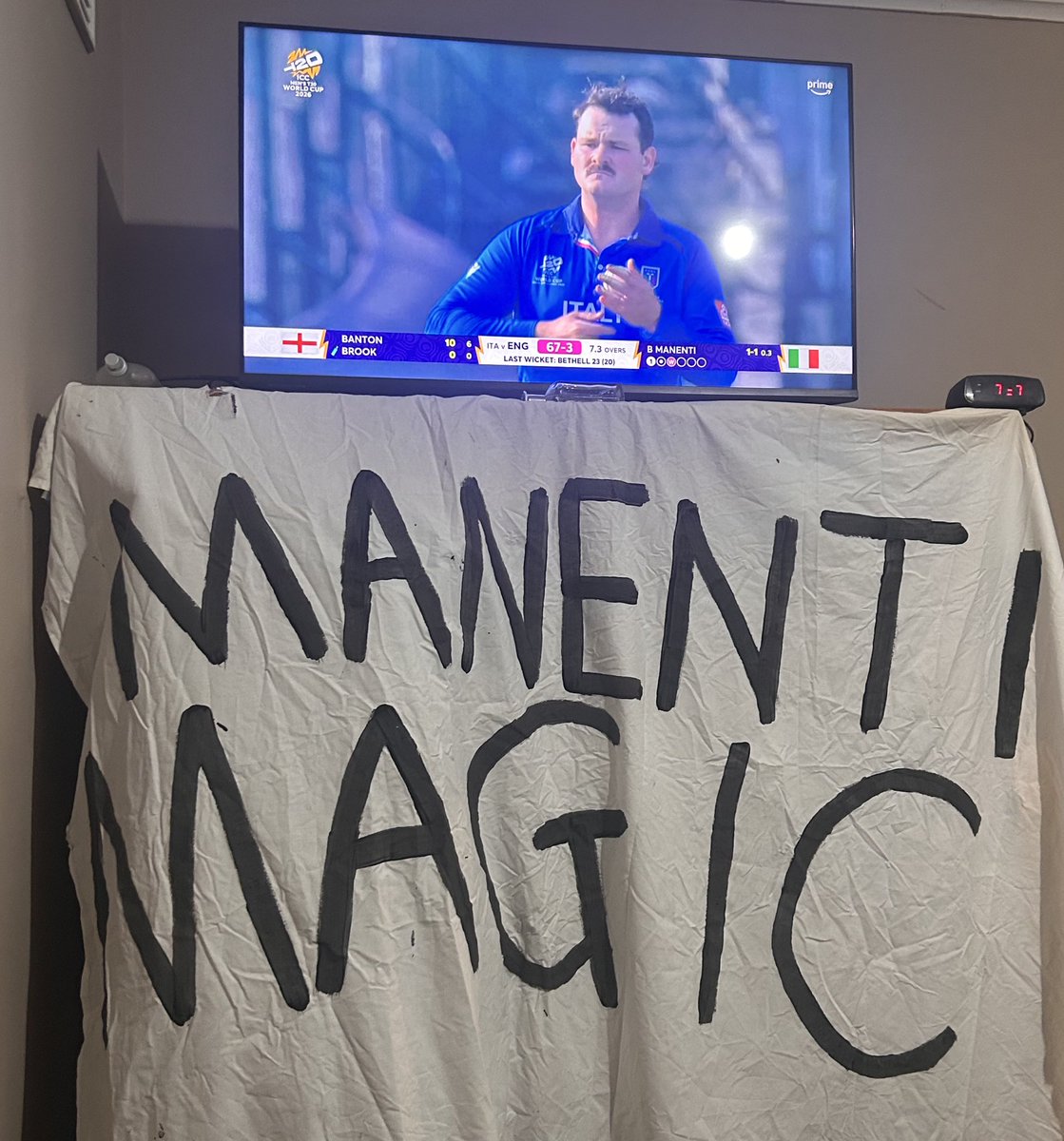 RedbackJim's tweet photo. #ManentiMagic https://t.co/lM3xkGtFmJ
